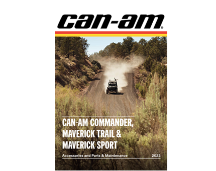 Catalog Can-Am Commander Maverick Trail 2023